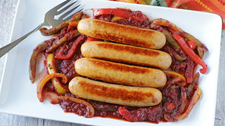 John's Killer Sausage and Peppers Created by DeliciousAsItLooks