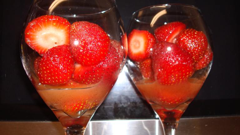 Strawberries Dusted With Cardamom Sugar Created by Starrynews