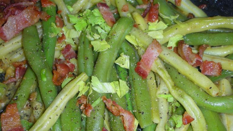 Cajun-Style Green Beans With Tabasco created by JackieOhNo