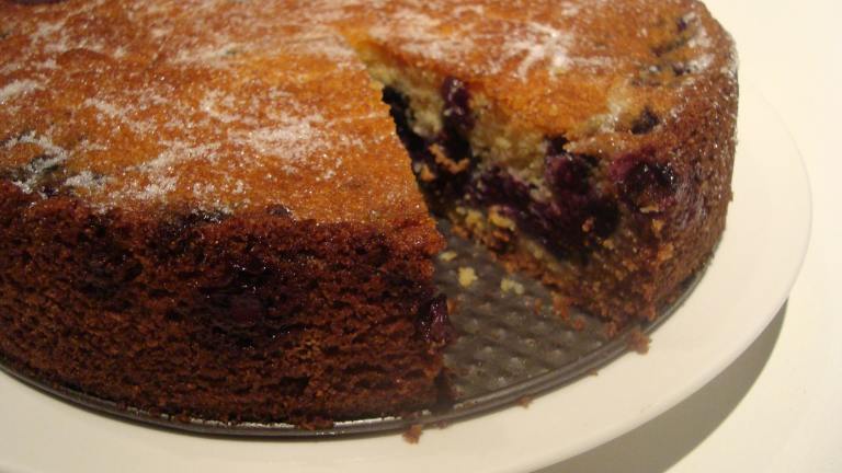 My Mom's Magnificent Blueberry Cake Created by buttercreambarbie