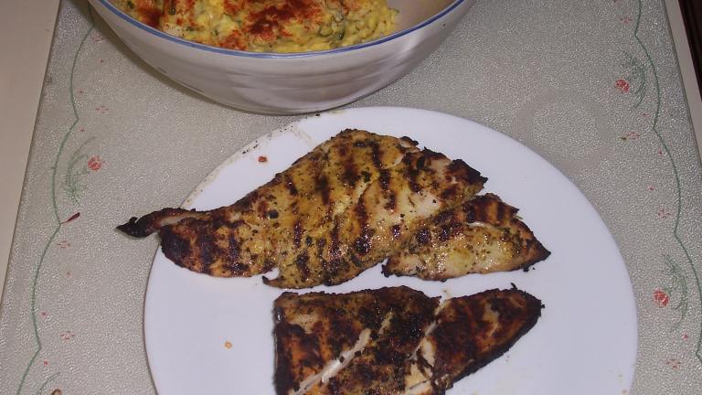 Ww 7 Points - Red Lobster Lemon-Pepper Grilled Mahi-Mahi created by Chef Booshman
