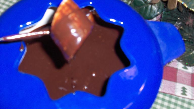 Chocolate Caramel Fondue Created by startnover