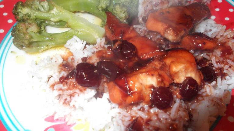 Sweet and Sour Cranberry Chicken Created by jasesmommy13