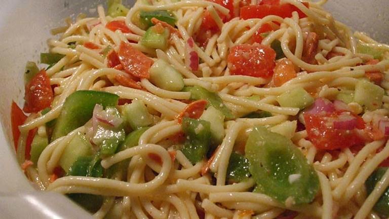 Potluck Spaghetti Salad Created by VickyJ