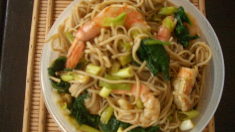 Soba and Shrimp Salad Created by chia2160
