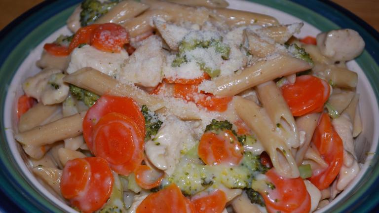 One-Pot Chicken & Penne Parmesan created by J-Lynn