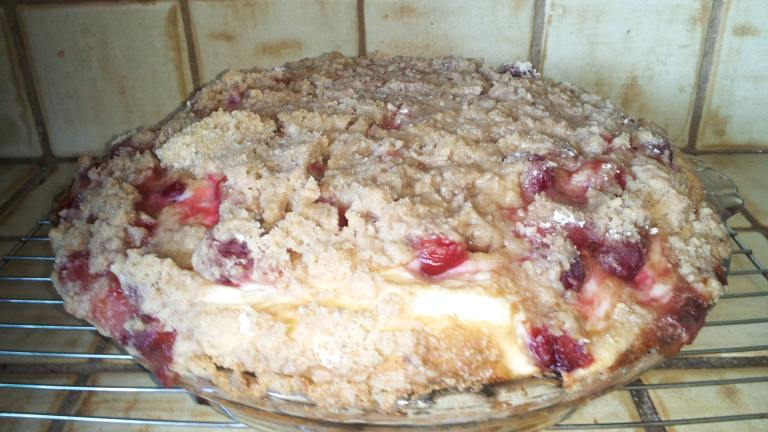 Sour Cherry Coffee Cake created by sheepdoc