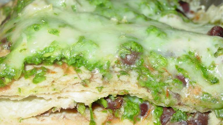 Spinach and Corn Tortilla Bake created by Marla Swoffer