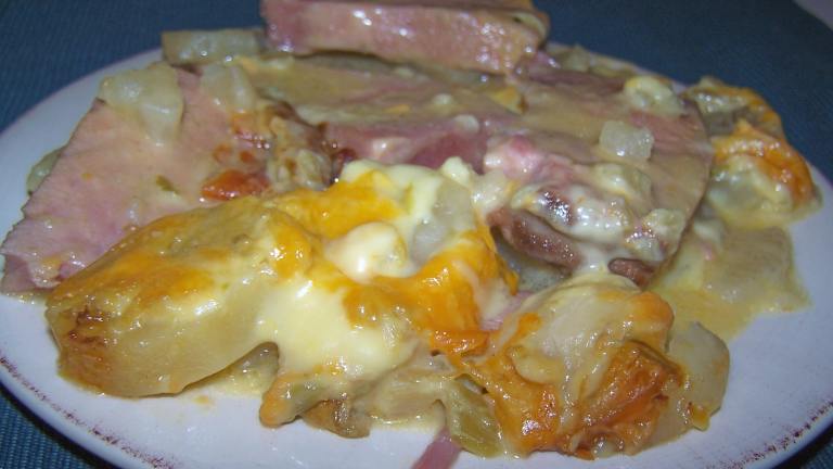 Scalloped Potatoes and Ham created by kzbhansen