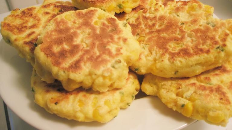 Corn Fritters With Scallions created by dicentra