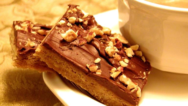 Chocolate-Hazelnut Bars created by GaylaJ