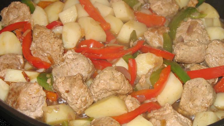Country Sausage, Peppers and Potatoes Created by Lori Mama