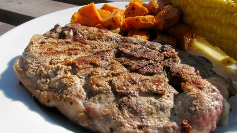 Cajun-Style Spiced Pork Chops Created by lazyme