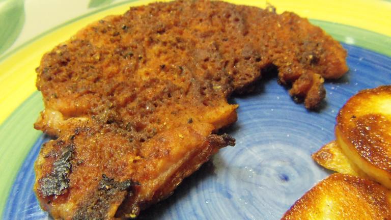 Cajun-Style Spiced Pork Chops created by alligirl