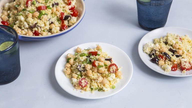 Mediterranean Lemon Couscous Salad Created by Billy Green