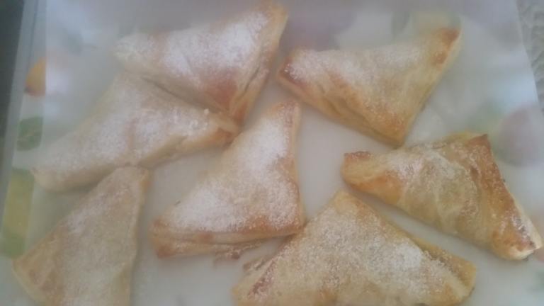 Fresh Peach Turnovers Created by NNChick