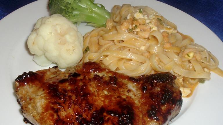 Grilled Pork Chops With Honey Glaze created by Bergy