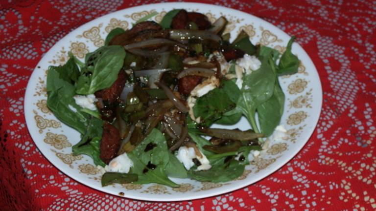 Creole Spinach Salad Created by David J Rust