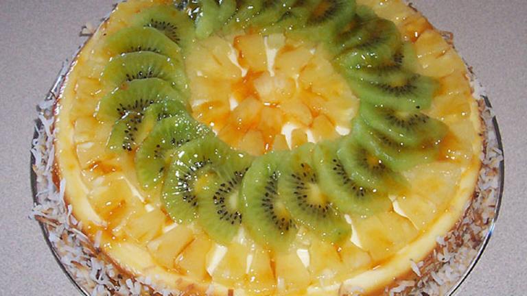 Tropical Cheesecake Created by Julieannie