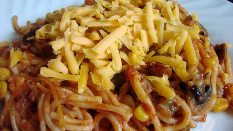 Spaghetti Beef Casserole Bake created by Boomette
