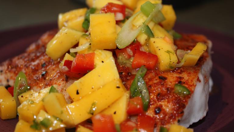 Red Snapper With Mango Salsa created by IngridH