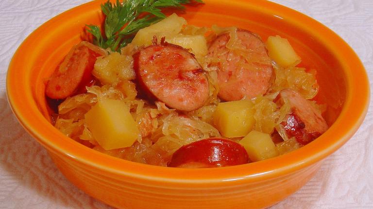 Jolean's Crock Pot Old World Sauerkraut Supper created by PalatablePastime