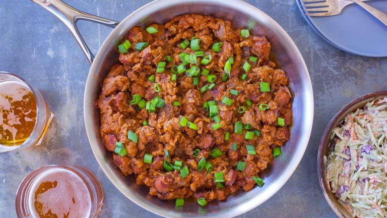 Skillet Beans 'n Weiners created by DianaEatingRichly