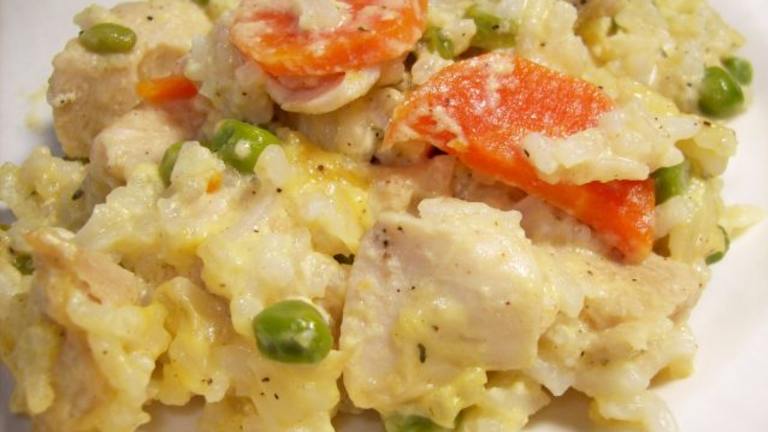 Ez Creamy Chicken & Rice With Vegetables created by Chef shapeweaver 