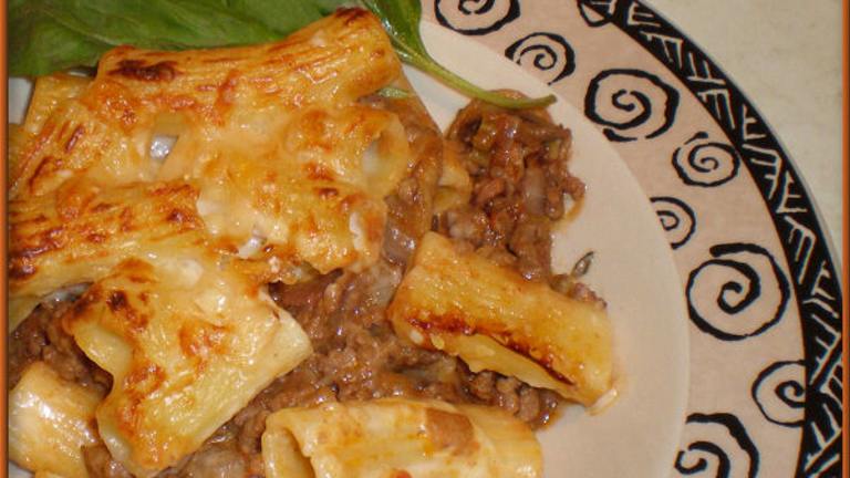 Pasta Bolognese With Cheese created by Sandi From CA