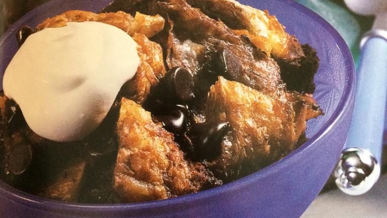 Chocolate Croissant Pudding  (Crock Pot) created by Isabella C.