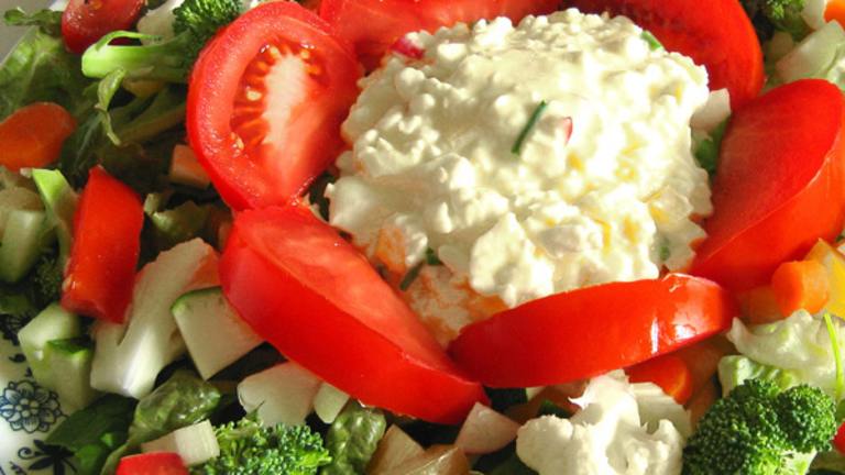 Lettuce Salad With Egg Salad " Dressing" created by LUv 2 BaKE