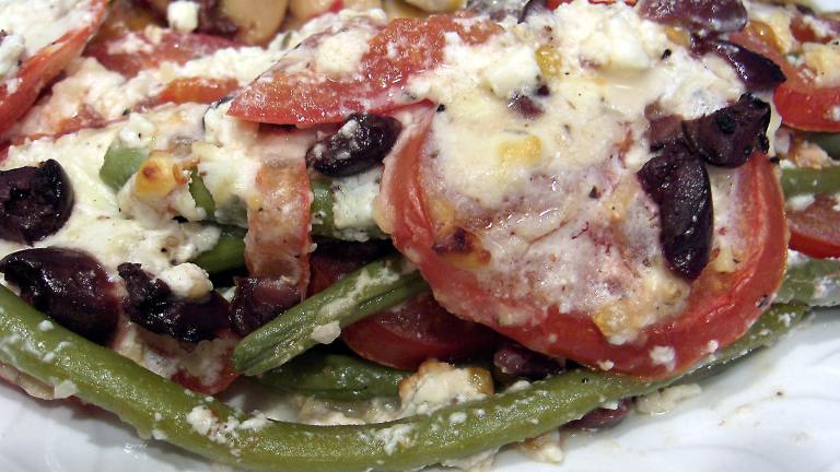 Two Cheese Green Beans & Tomatoes -- Hot or Cold Created by Derf2440