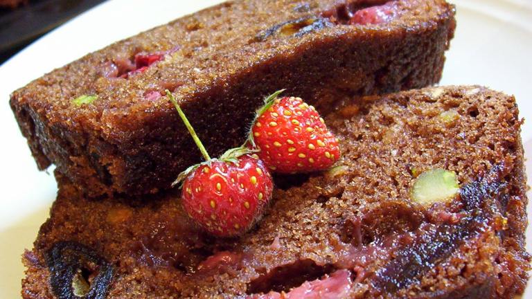 Chocolate-Strawberry Bread Mediterranean Style created by  Pamela 