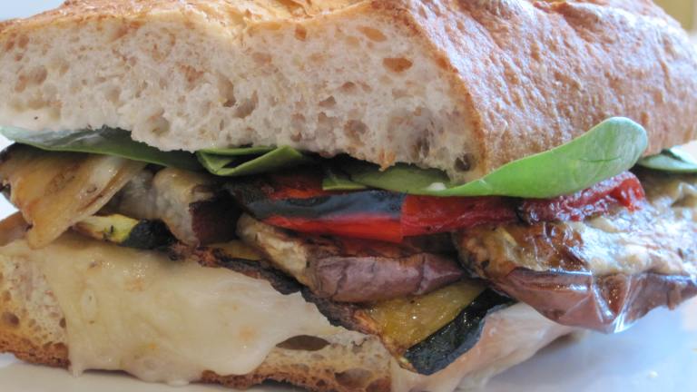 Grilled Vegetable Po'boys created by magpie diner
