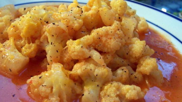 Cauliflower in Chilli Butter Sauce Created by love4culinary