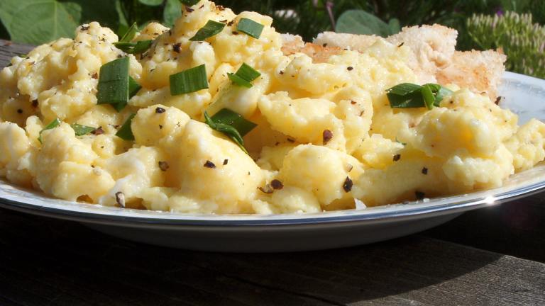 French Scrambled Eggs With Truffle Oil created by Leslie
