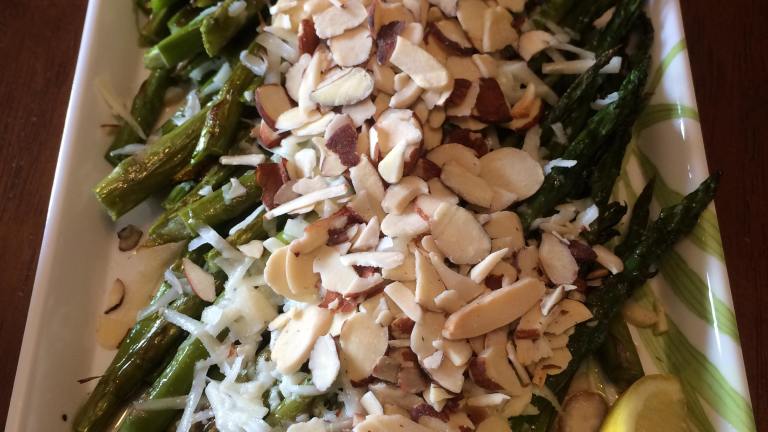 Roasted Asparagus With Almonds and Asiago Created by SonnyHavens