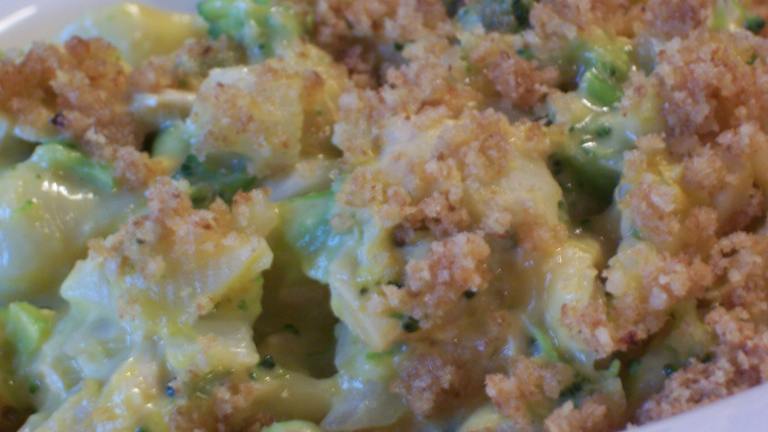 Broccoli and Tuna Macaroni and Cheese Casserole Created by Parsley