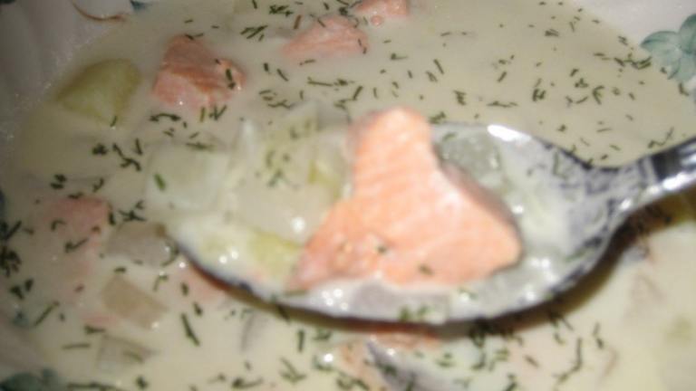 Cream of Salmon Soup created by Halcyon Eve