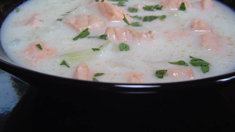 Cream of Salmon Soup Created by CountryLady