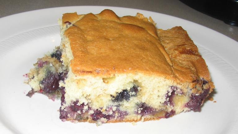 Rich Blueberry Sour Cream Cake created by mary winecoff