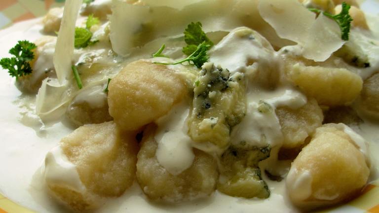 Potato Gnocchi With Gorgonzola created by French Tart