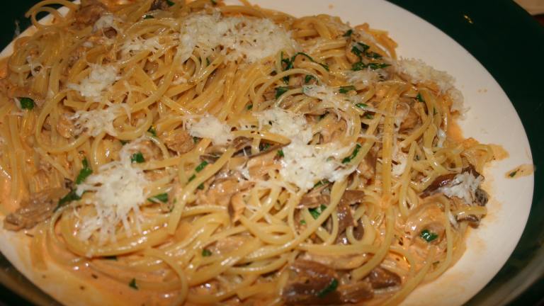 Pasta With Porcini Mushroom Sauce Created by kymgerberich