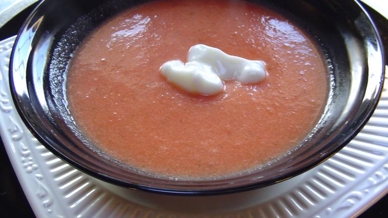 Cheese Whiz Cream of Tomato Soup