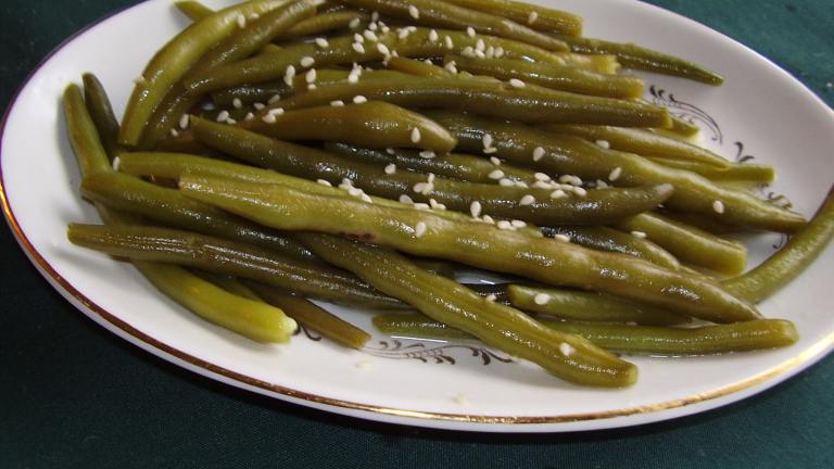 Sweet and Sour Green Beans Created by NoraMarie
