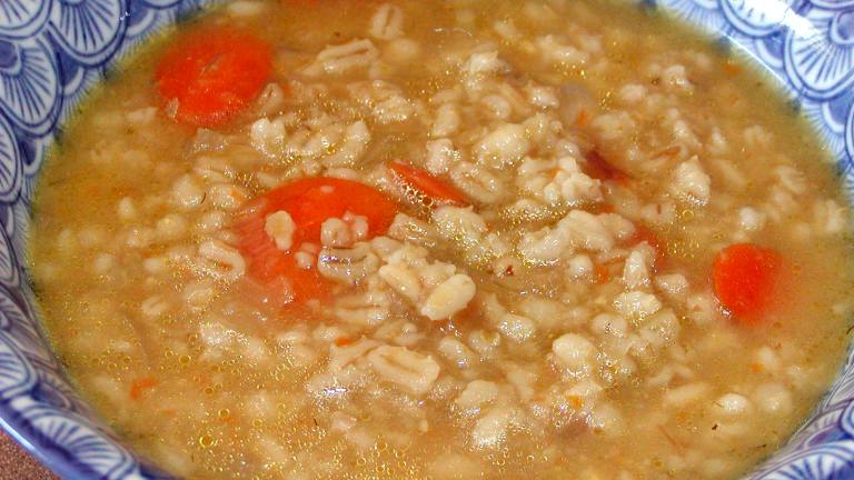 Cream of Barley and Dill Soup Created by Rita1652