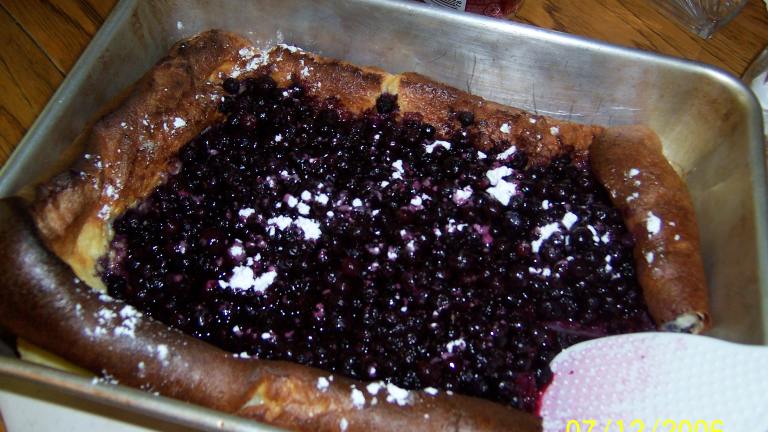 Berry Dutch Baby (Low-Fat) created by Gods_sugarcookie