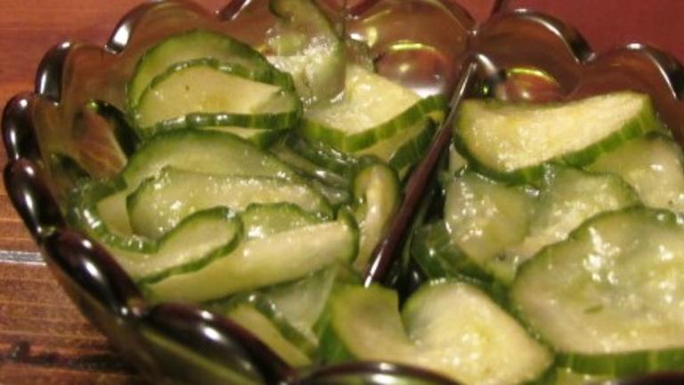 Danish Cucumber Salad - Agurkesalat created by Baby Kato