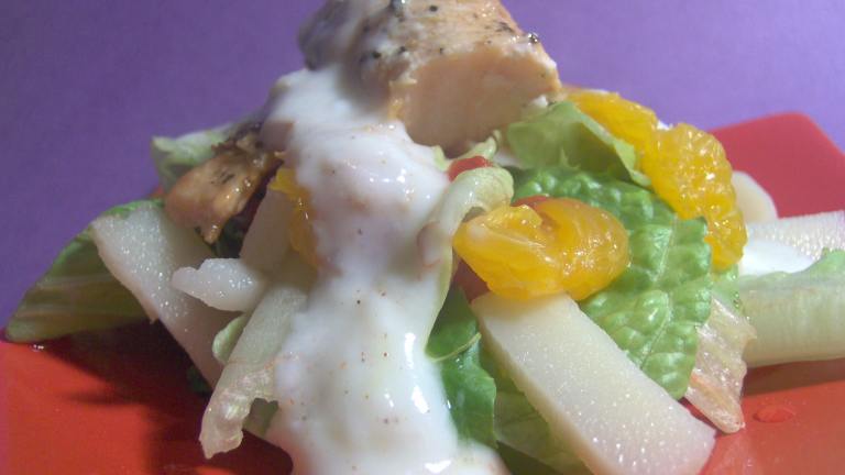 Asian Chicken Salad With Orange-Ginger Dressing Created by Sharon123