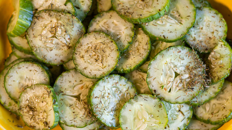 Danish Pickled Cucumbers (Syltede Agurker) Created by LimeandSpoon
